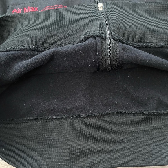 [M]Nike Air Max Limited Edition Full Zip Sweatshirt Track Jacket Black Rare - Picture 3 of 8